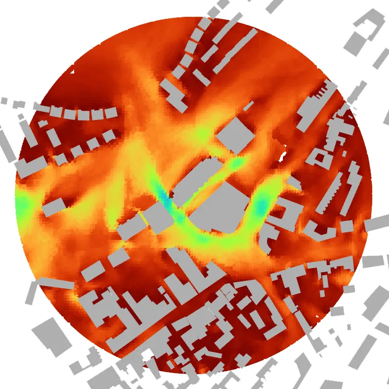 Autumn UTCI comfort map