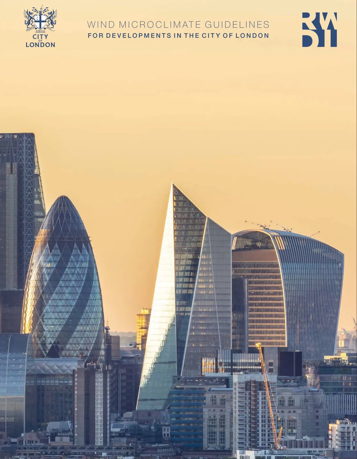 City of London Wind Microclimate Guidelines for Developments cover
